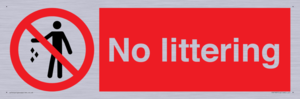 No littering